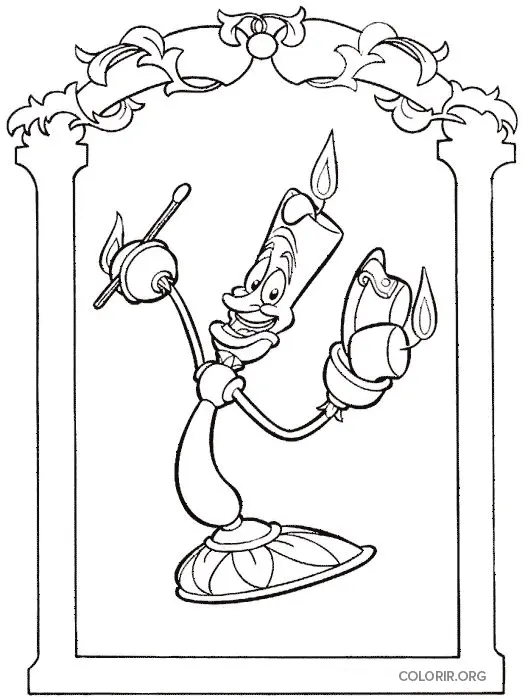 Lumiere de Bela e a Fera