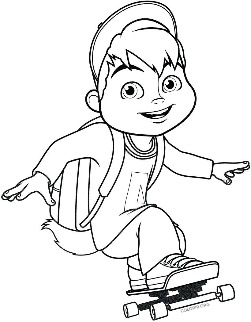 Menino andando de Skate