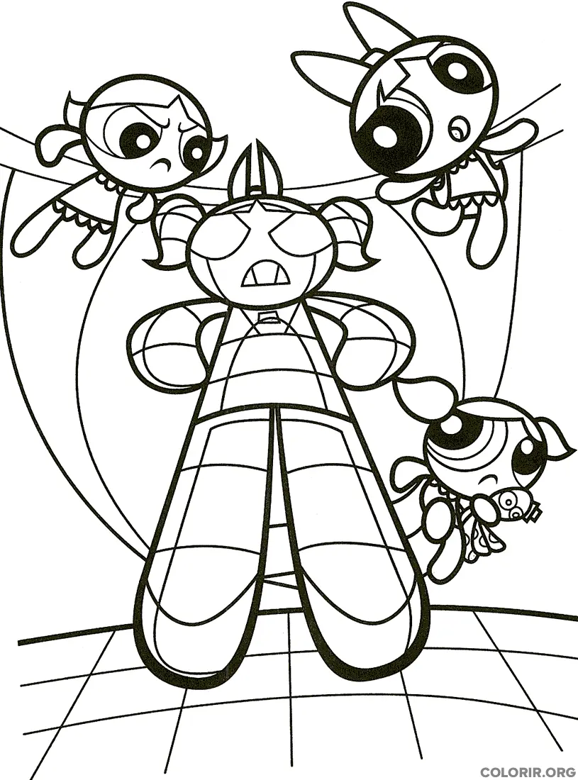 O Robo Das Meninas Super Poderosas