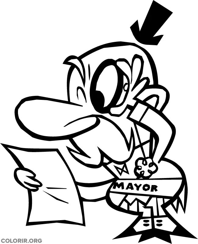 Prefeito Analisando Documento