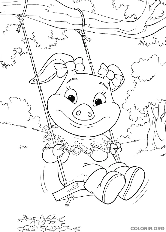 Molly Winks no Balanco