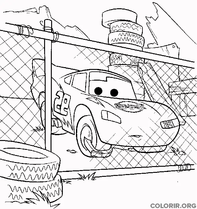 Relampago Mcqueen Preso