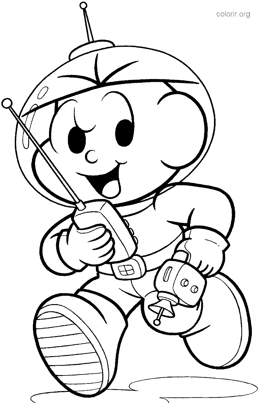 Cebolinha Astronauta