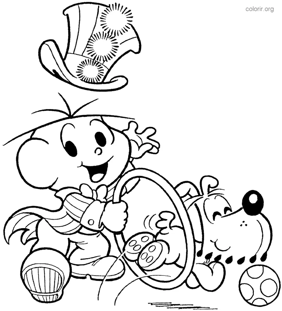 Cebolinha e Bidu no Circo