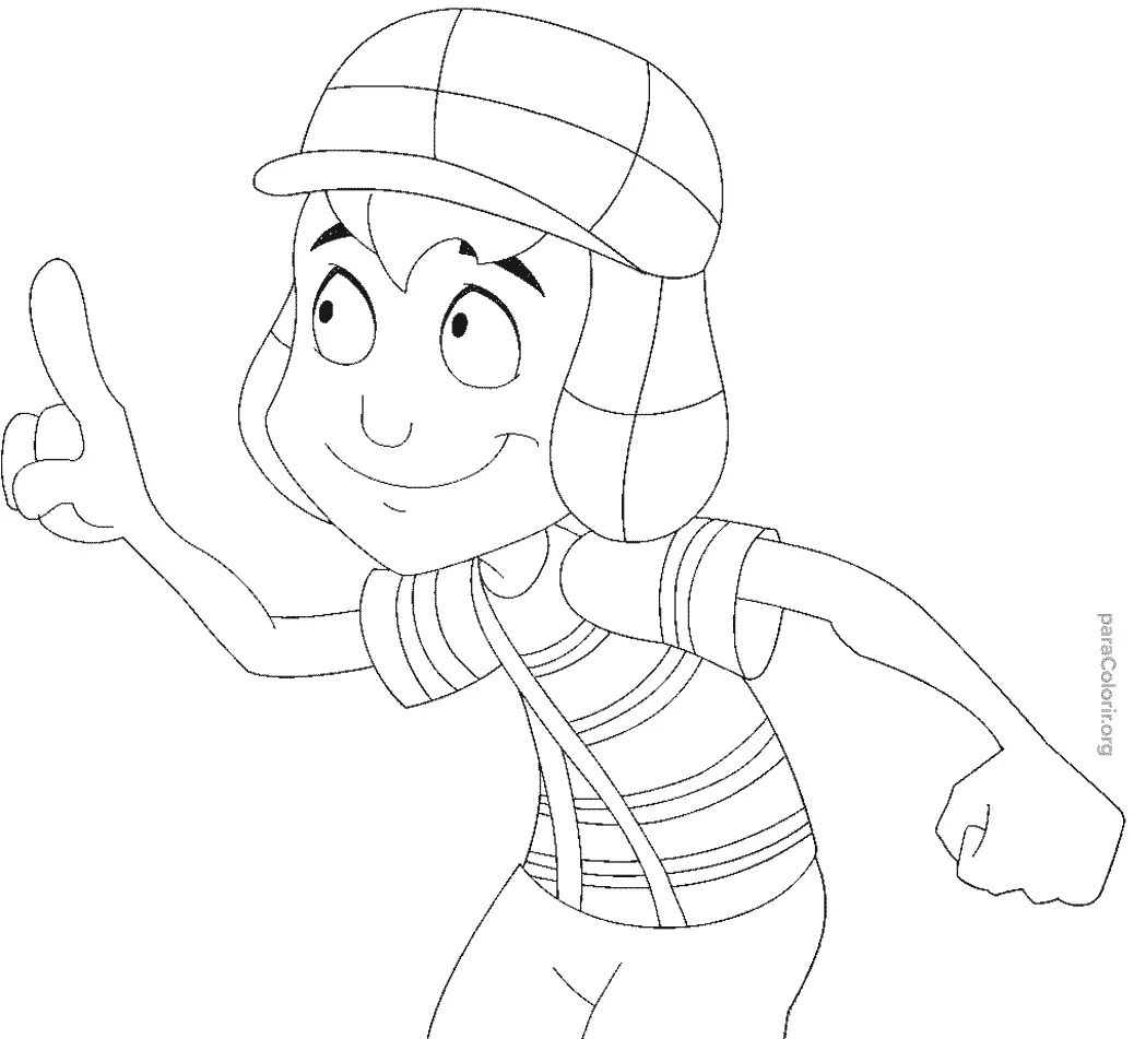 Chaves Apontando o Dedo