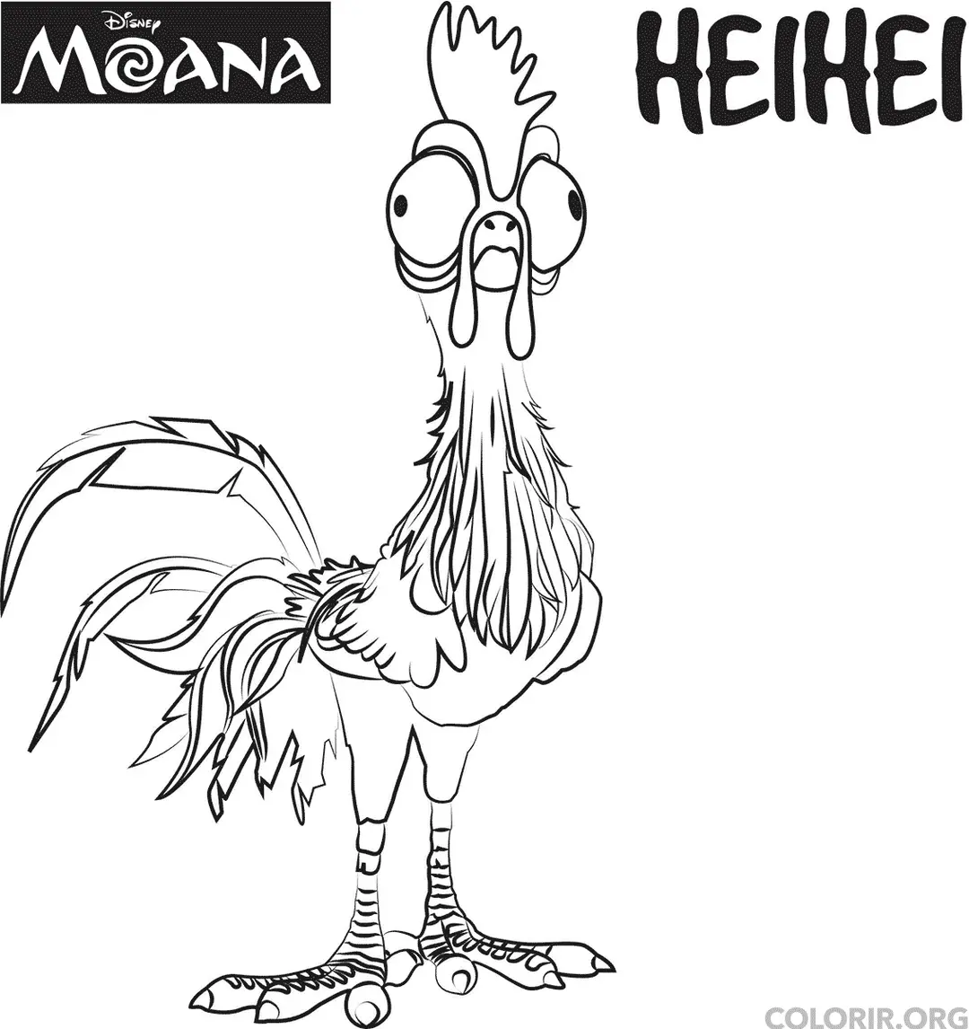 Heihei o Galo de Moana