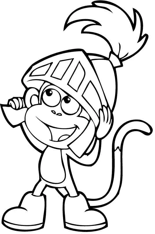 Botas com Um Capacete Medieval