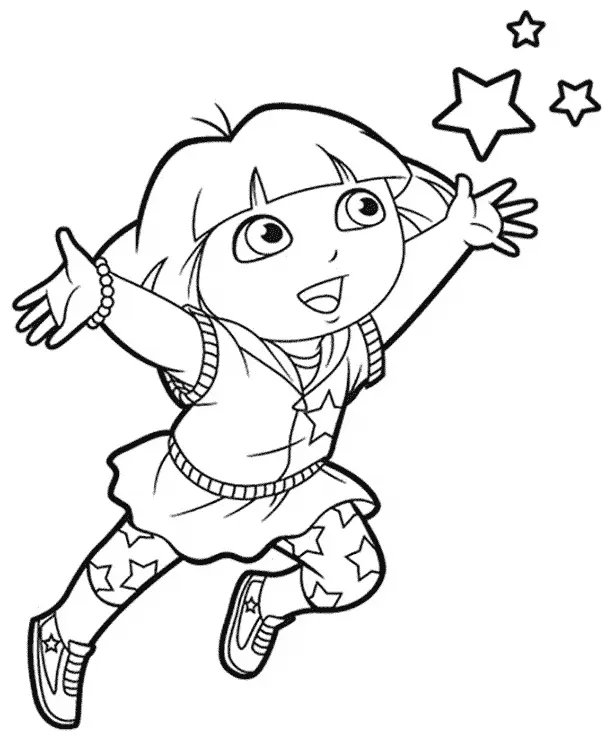 Dora Aventureira com Estrelas