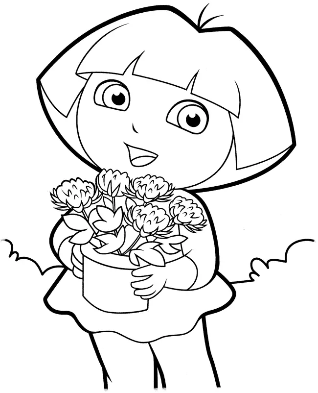 Dora Aventureira com Folhes