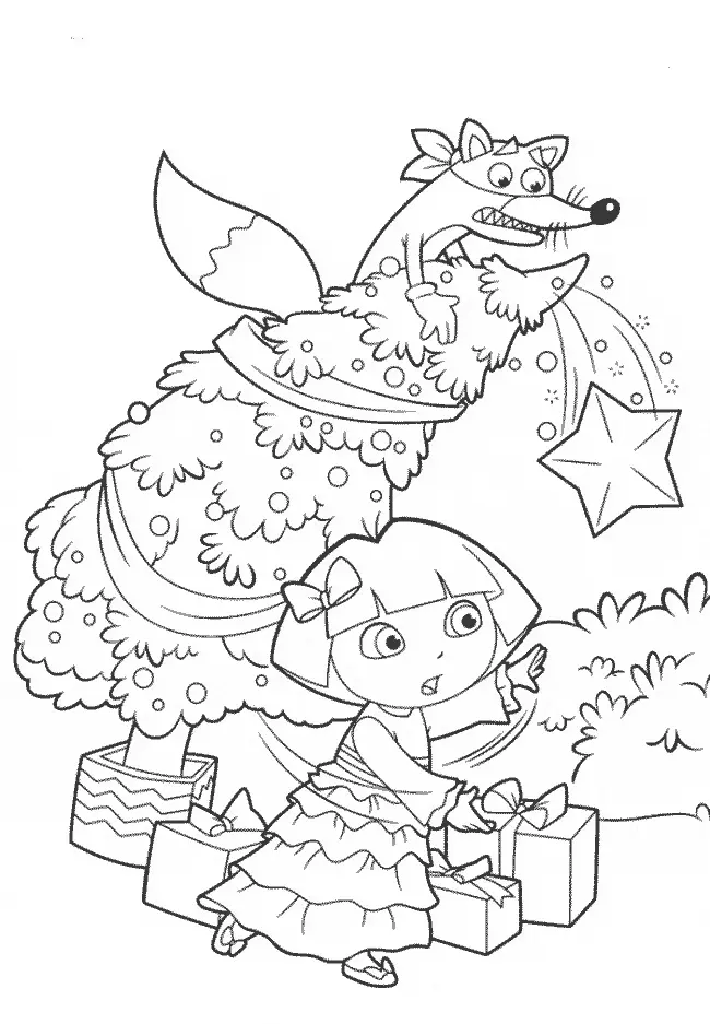 Dora e Raposo no Natal