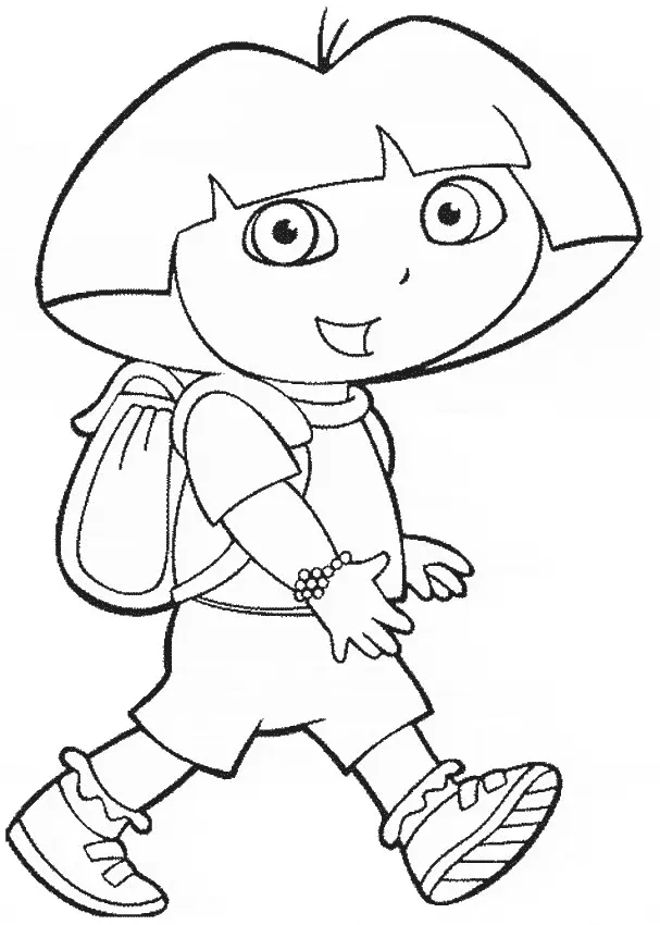 Dora para Pintar
