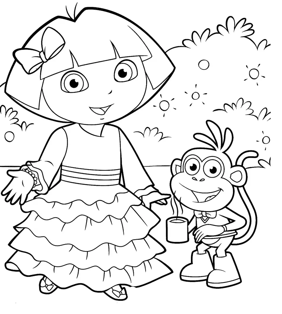 Dora Vestida a Carater