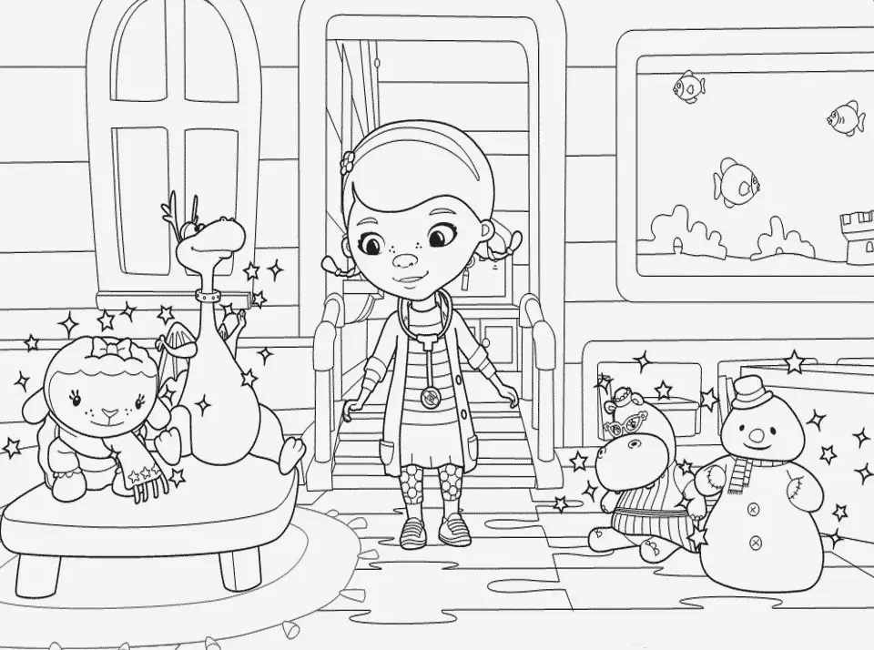 Doutora Birnquedos brincando Fora de Casa