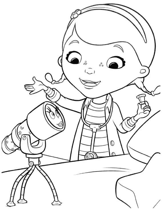 Doutora Brinquedos e Telescopio