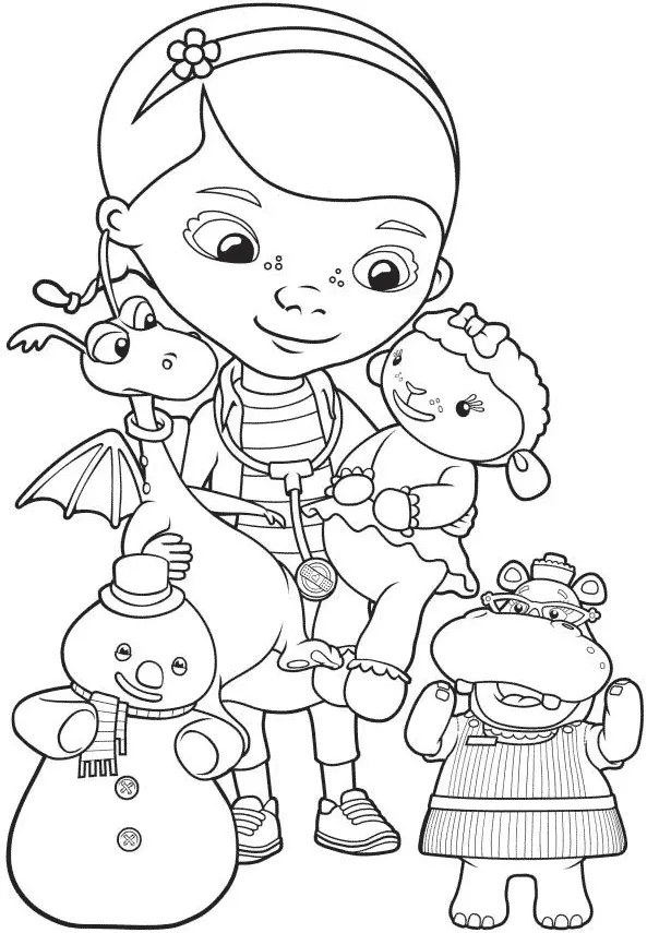 Personagens de Doutora Brinquedos