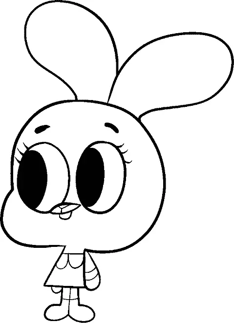 Anais Watterson para colorir