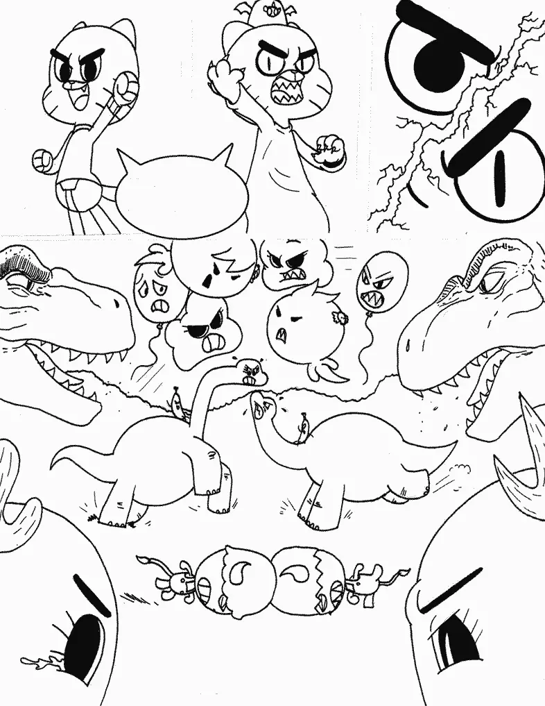 Batalha Entre Dinossauros