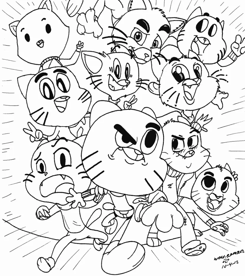 Gatos Amigos de Gumball