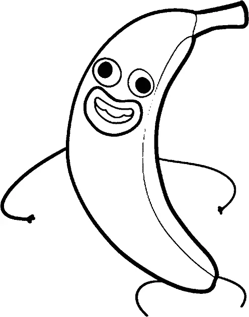 Joao Banana para colorir