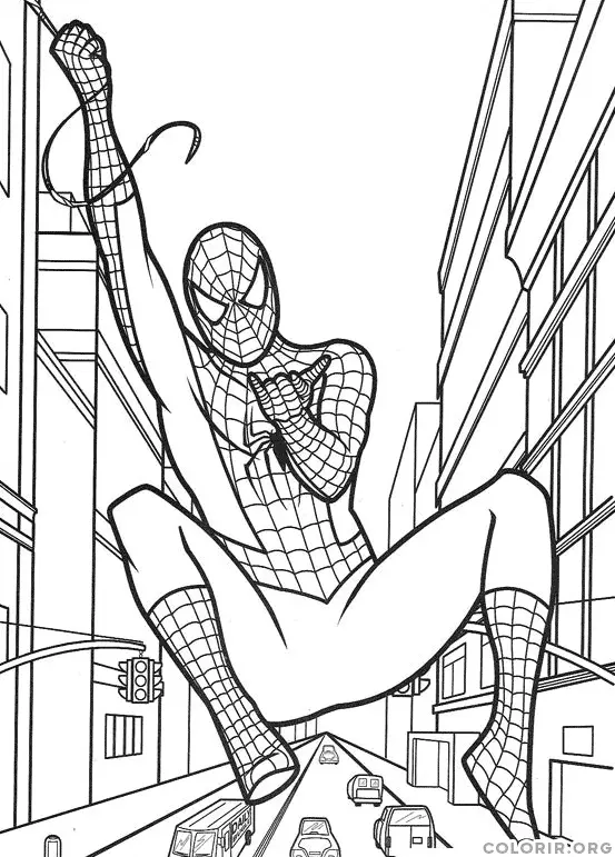 Homem Aranha no Meio Dos Predios