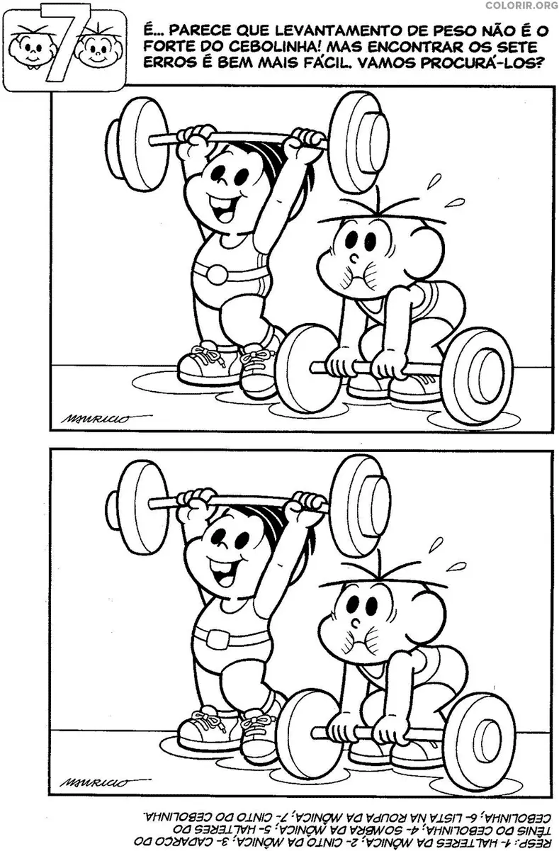 Jogos Dos 7 Erros da Turma da Monica 14