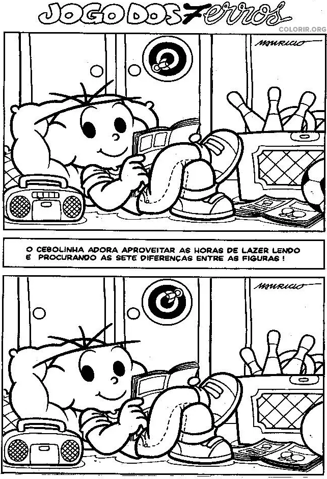 Jogos Dos 7 Erros da Turma da Monica 16