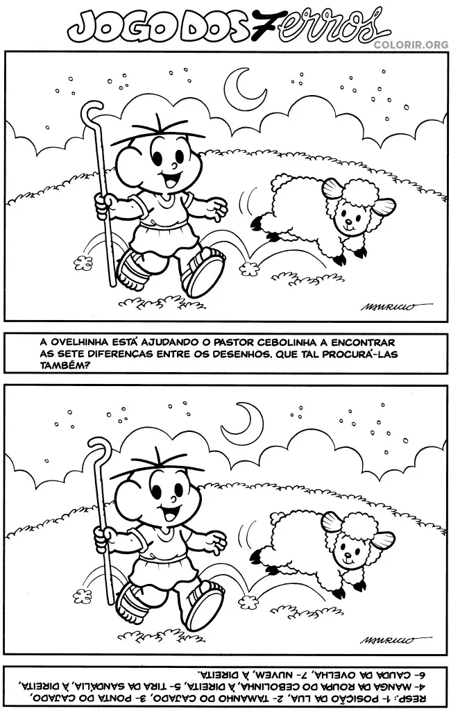 Jogos Dos 7 Erros da Turma da Monica 21