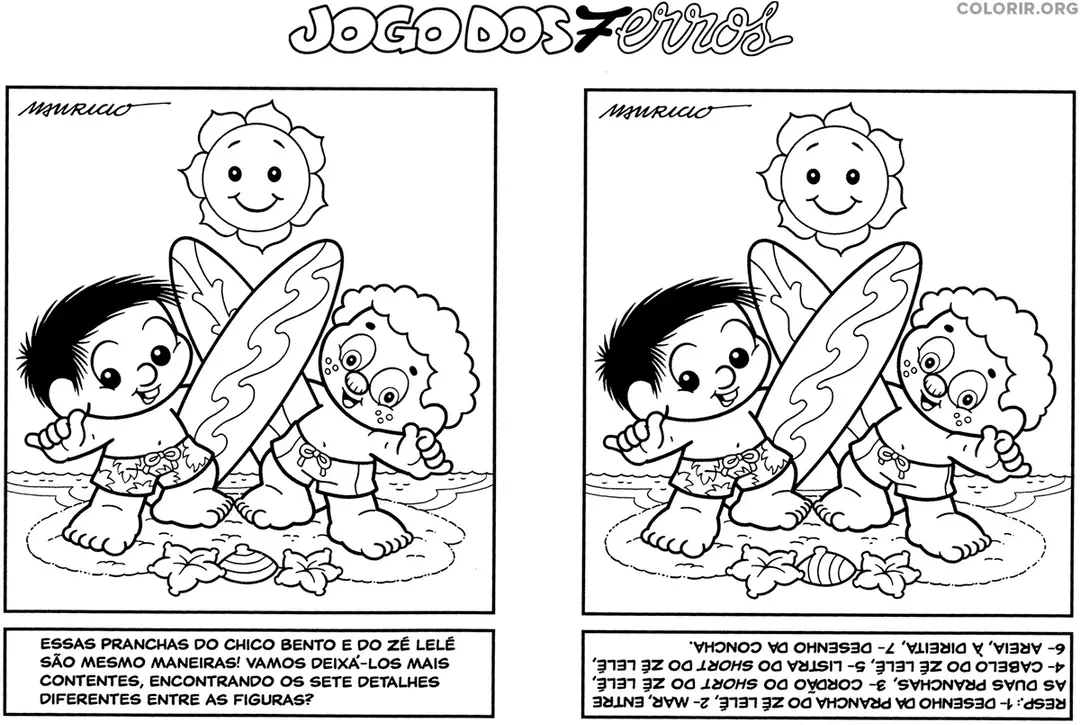 Jogos Dos 7 Erros da Turma da Monica 27