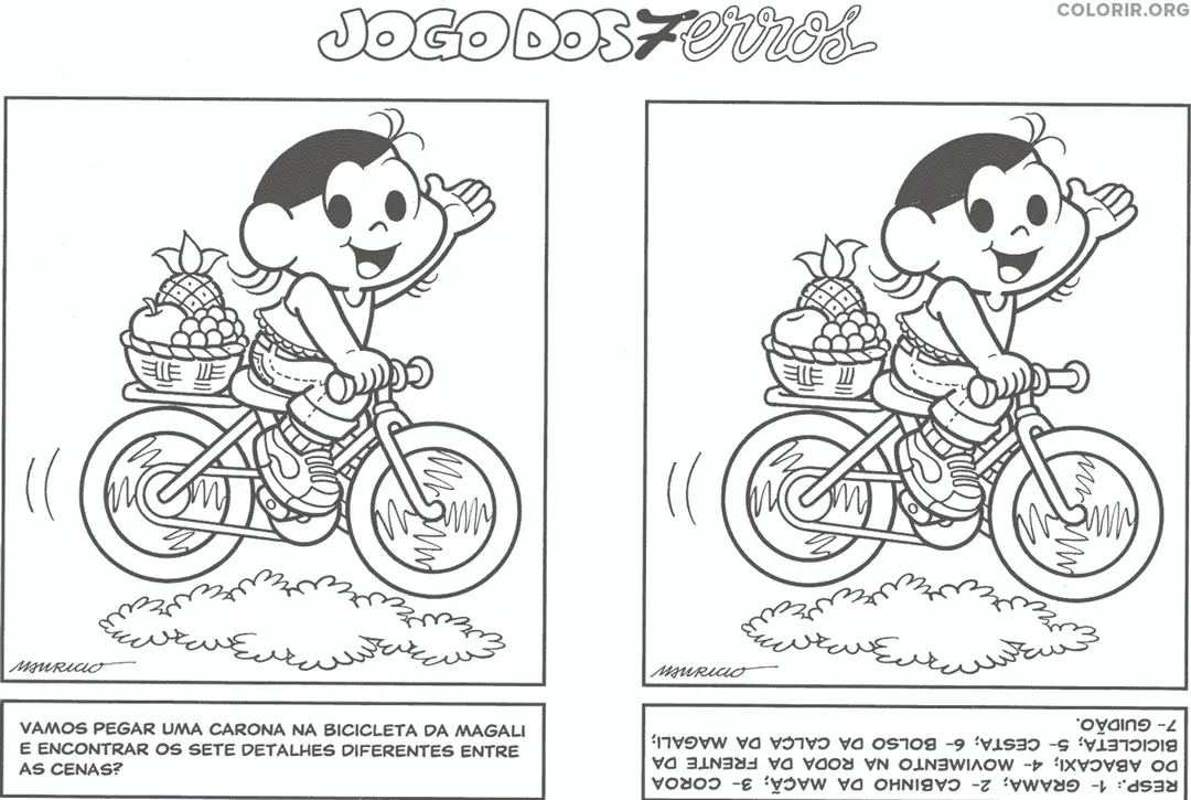 Jogos Dos 7 Erros da Turma da Monica 33