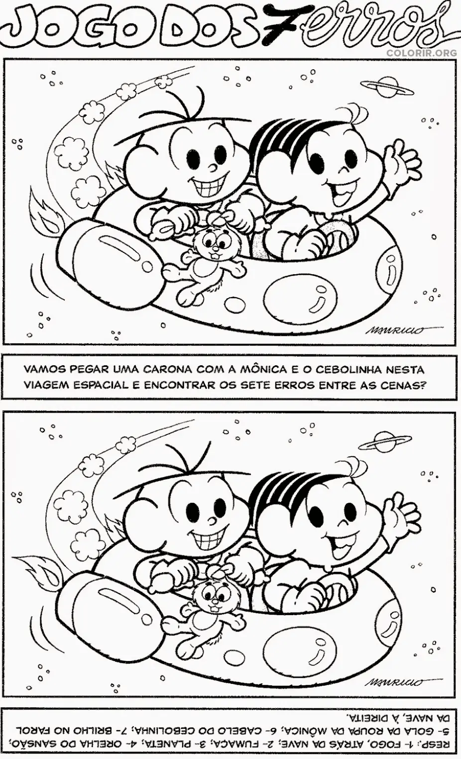 Jogos Dos 7 Erros da Turma da Monica 39