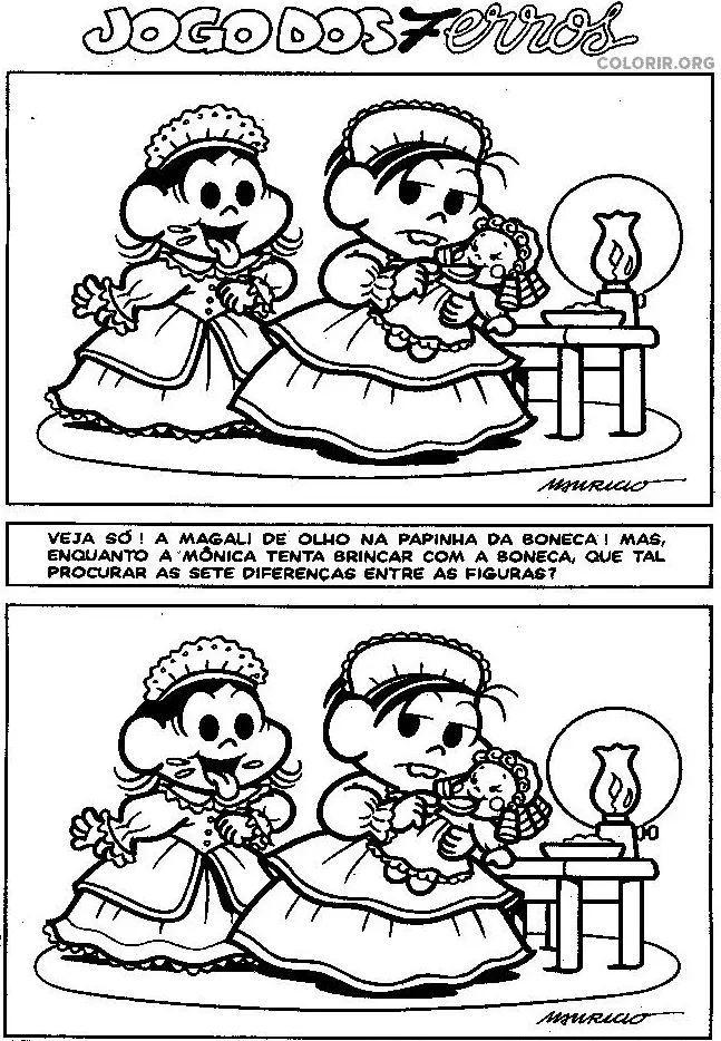 Jogos Dos 7 Erros da Turma da Monica 40