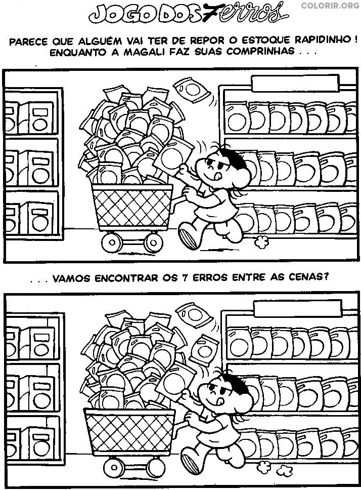 Jogos Dos 7 Erros da Turma da Monica 41