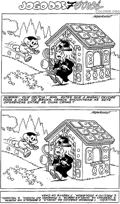 Jogos Dos 7 Erros da Turma da Monica 44