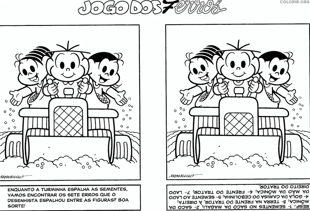 Jogos Dos 7 Erros da Turma da Monica 5