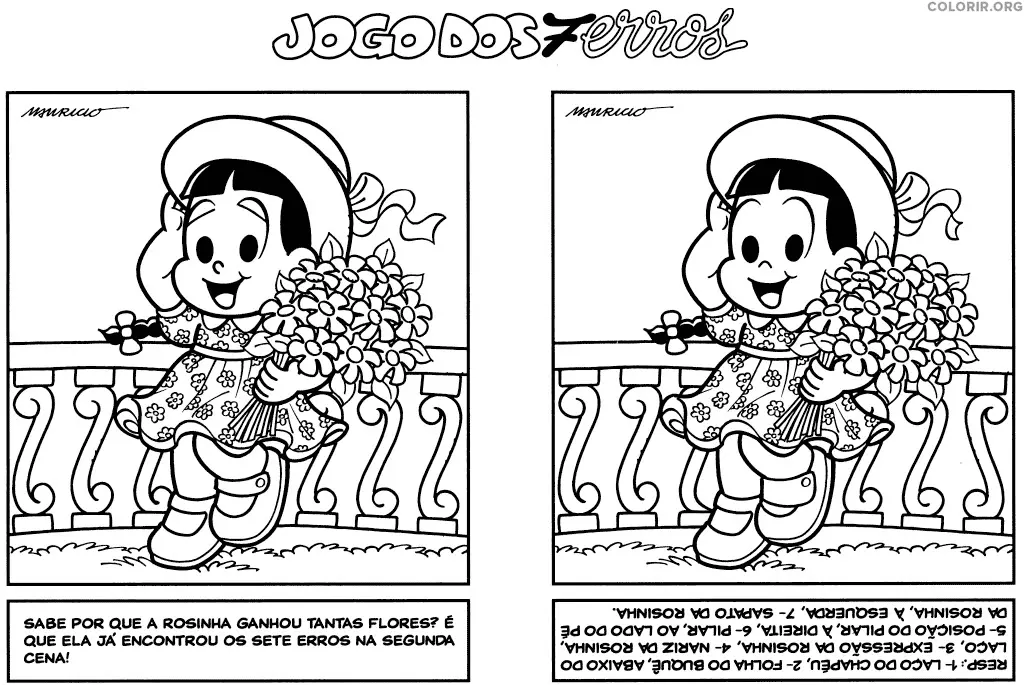 Jogos Dos 7 Erros da Turma da Monica 6