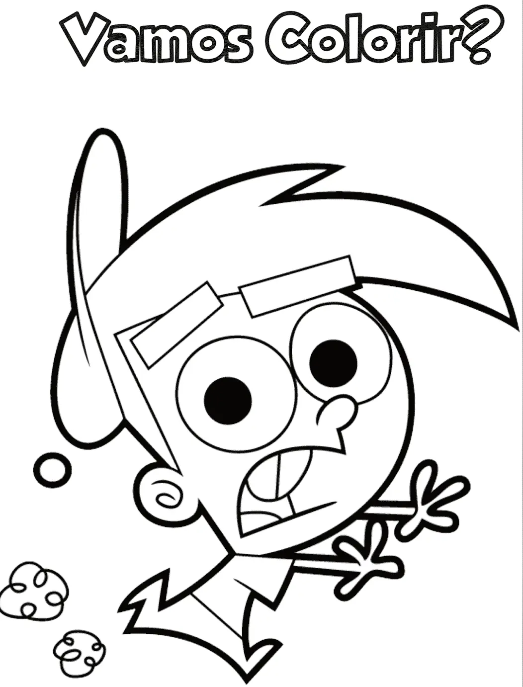 Timmy Turner Assustado