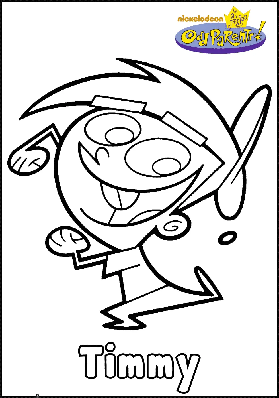 Timmy Turner para colorir