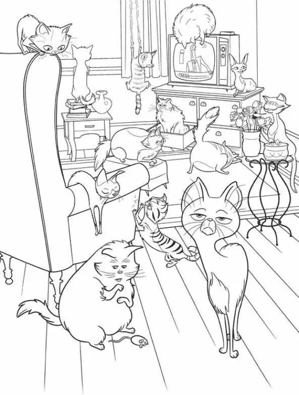 Gatos em Pets o Filme