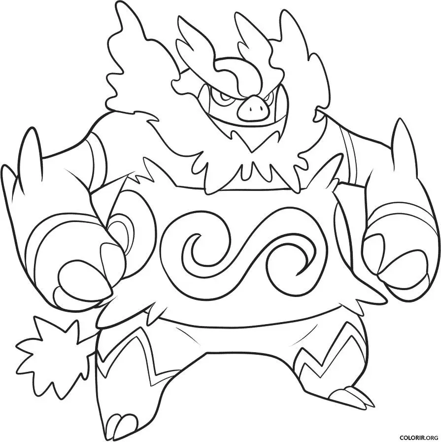 Emboar para colorir