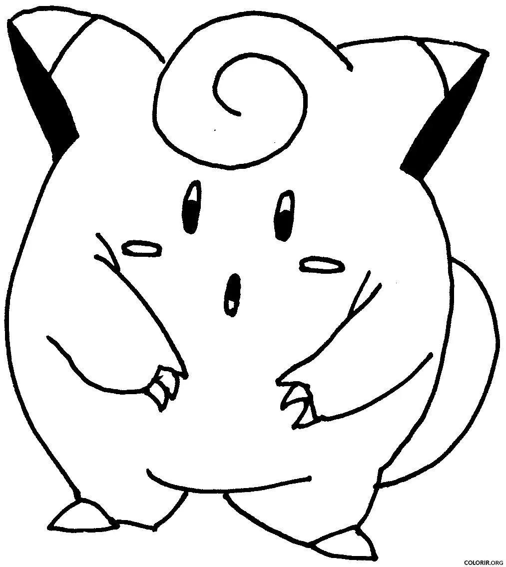 Pokemon para colorir 10