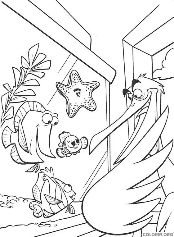 Procurando Nemo para colorir 22