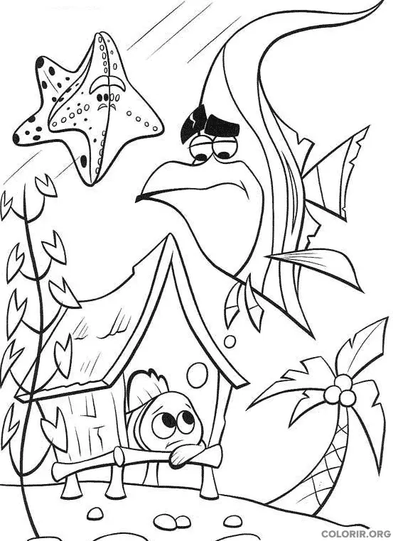 Procurando Nemo para colorir 25