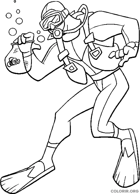 Procurando Nemo para colorir 33