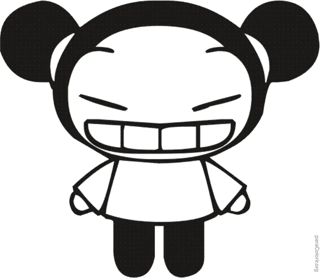 Pucca para colorir