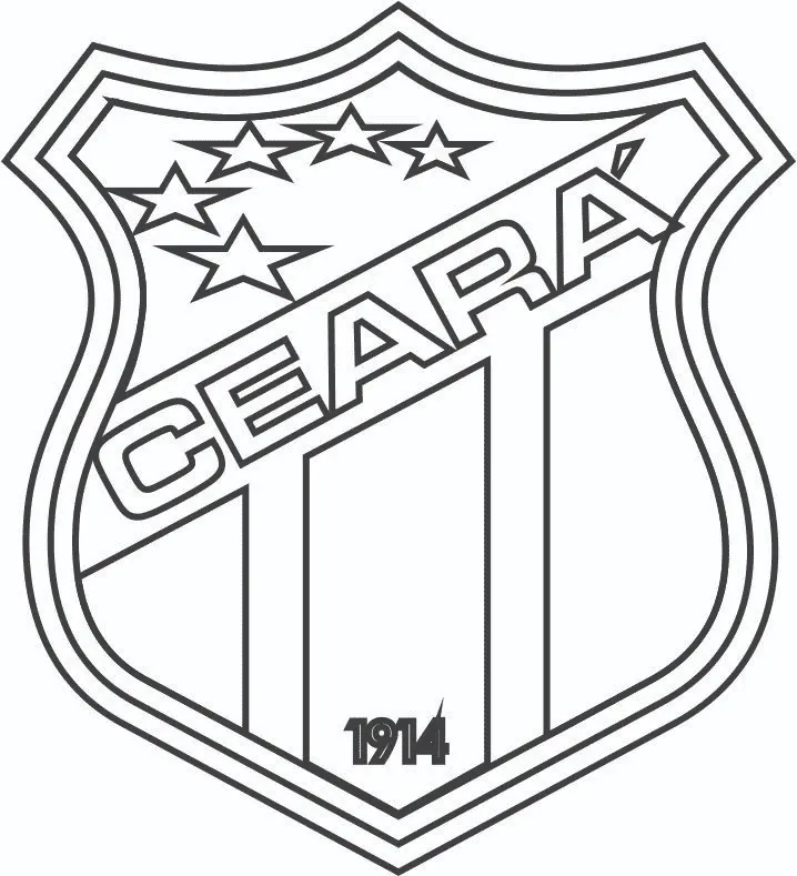 Simbolo Ceara colorir