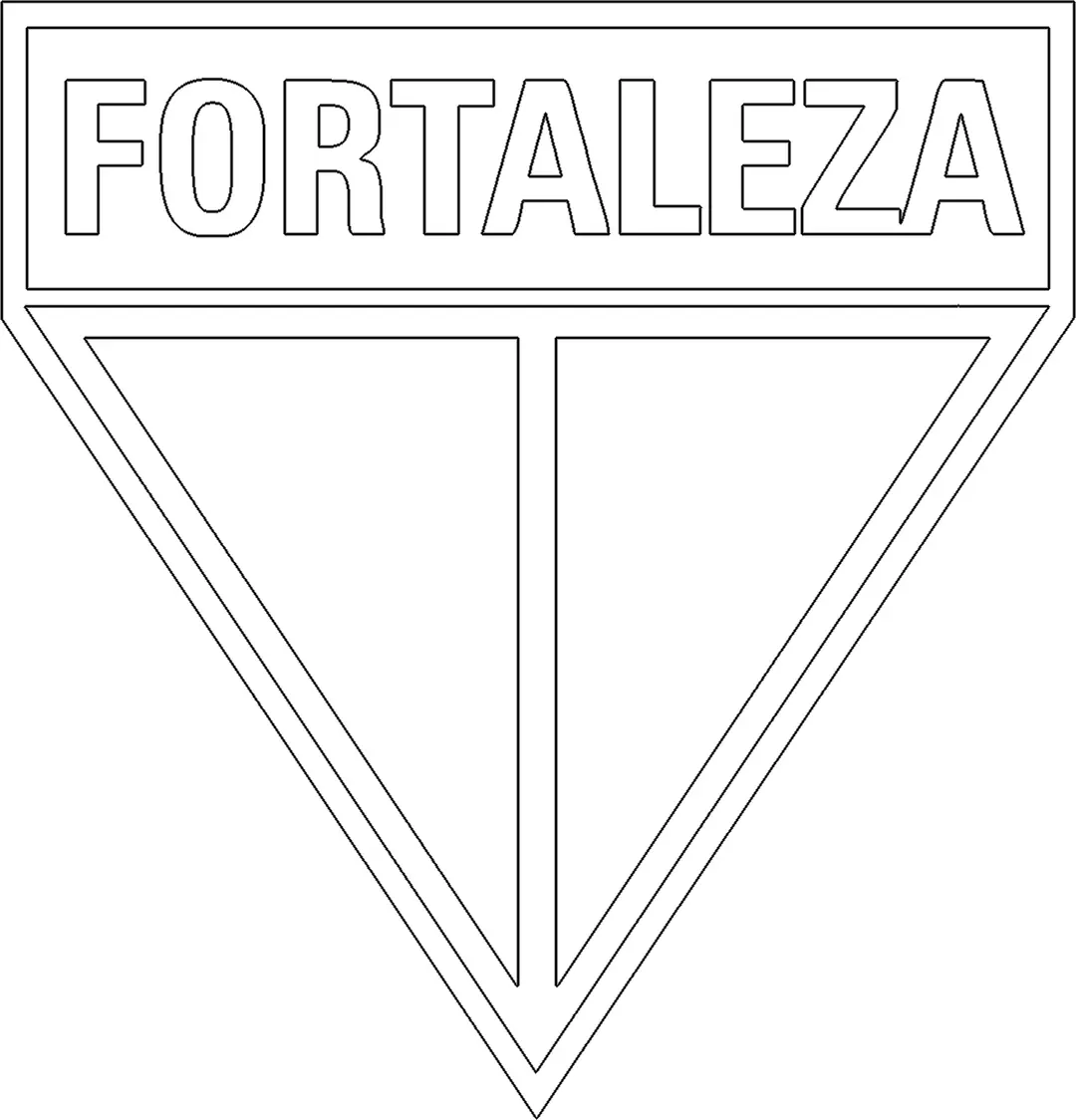 Simbolo Fortaleza colorir