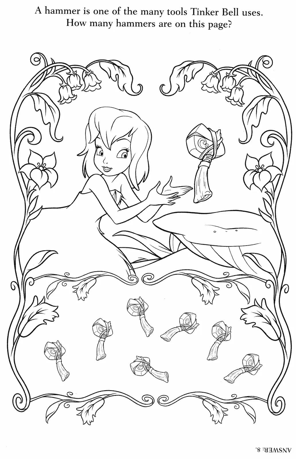 Tinker Bell com Martelo