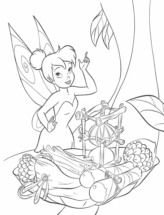 Tinker Bell com sua Invencao