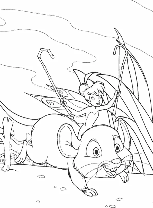 Tinker Bell e seu Hamster